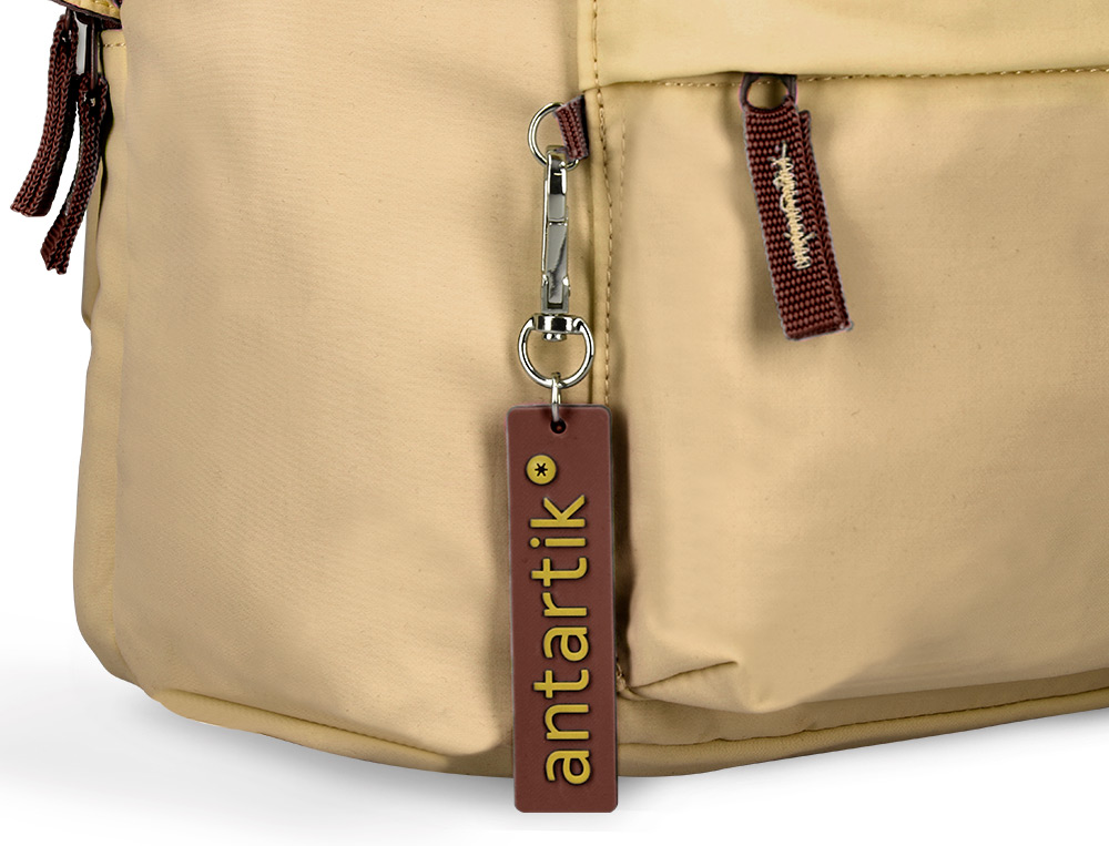 SAC A DOS ANTARTIK 1 COMPARTIMENT MODELE BASIC PACK 20L 420X160X300MM COLORIS BEIGE