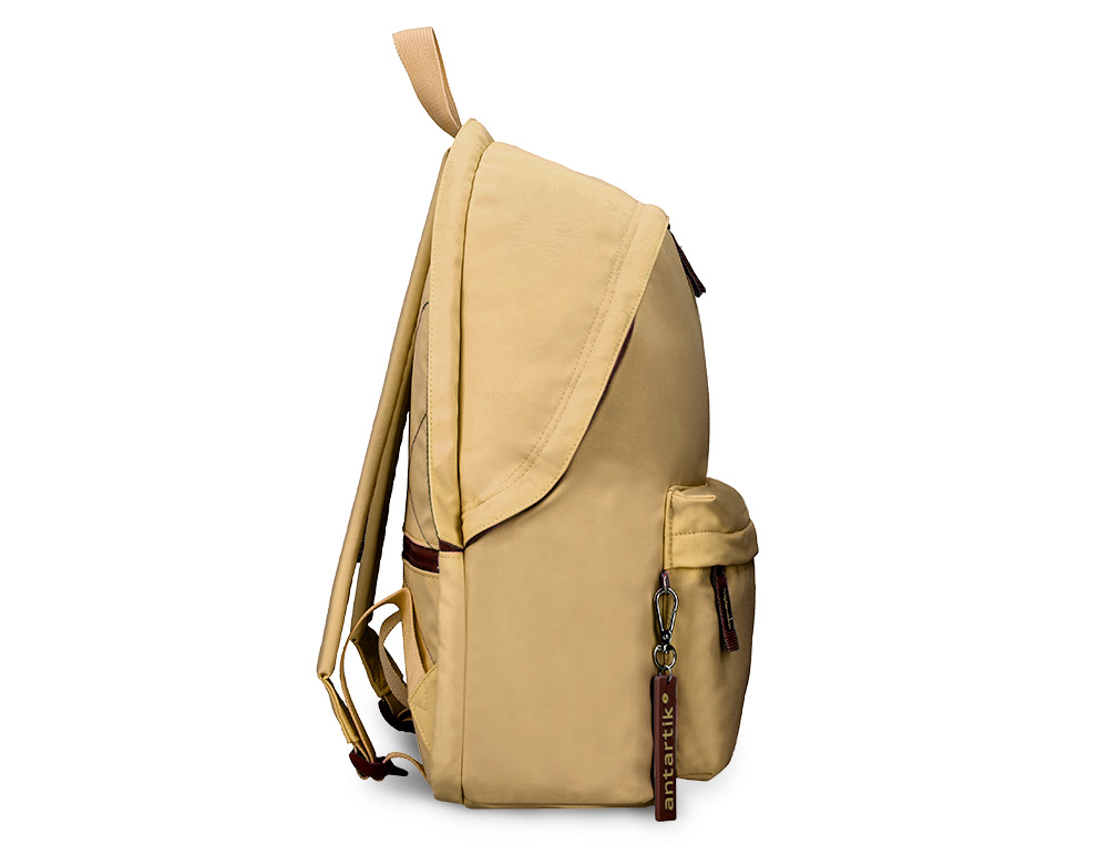 SAC A DOS ANTARTIK 1 COMPARTIMENT MODELE BASIC PACK 20L 420X160X300MM COLORIS BEIGE