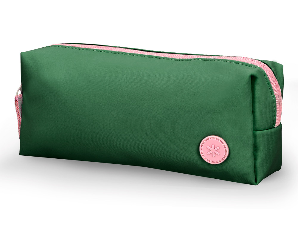 FOURRE-TOUT ANTARTIK 1 COMPARTIMENT RECTANGULAIRE MODELE BASIC PACK 80X55X210MM COLORIS VERT FORET