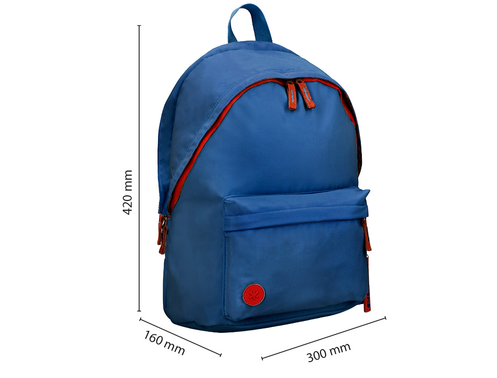 SAC A DOS ANTARTIK 1 COMPARTIMENT MODELE BASIC     PACK 20L 420X160X300MM        COLORIS BLEU MARINE