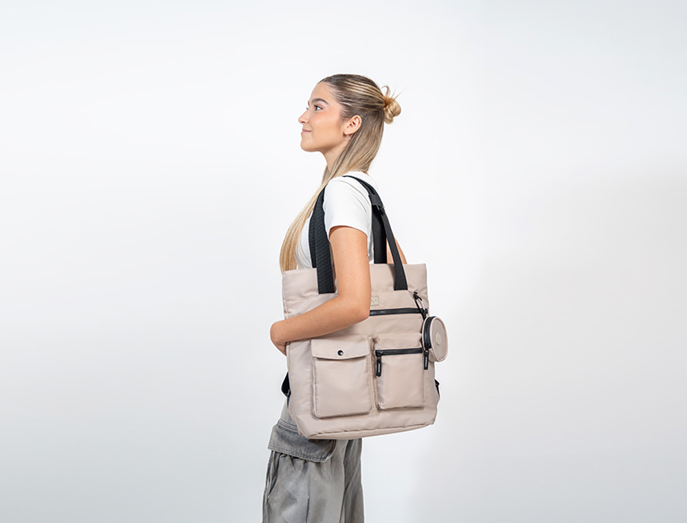 SAC MULTIFONCTION ANTARTIK MODELE BOLSO FLIP BAG 400X120X390MM COLORIS NOIR