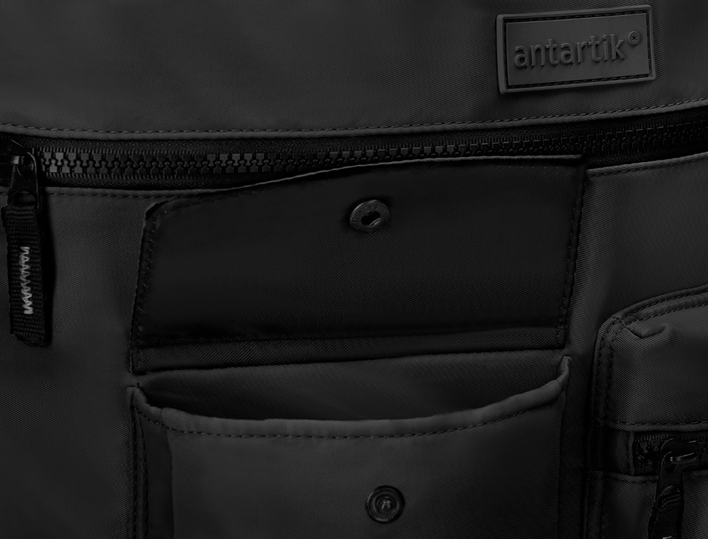 SAC MULTIFONCTION ANTARTIK MODELE BOLSO FLIP BAG 400X120X390MM COLORIS NOIR