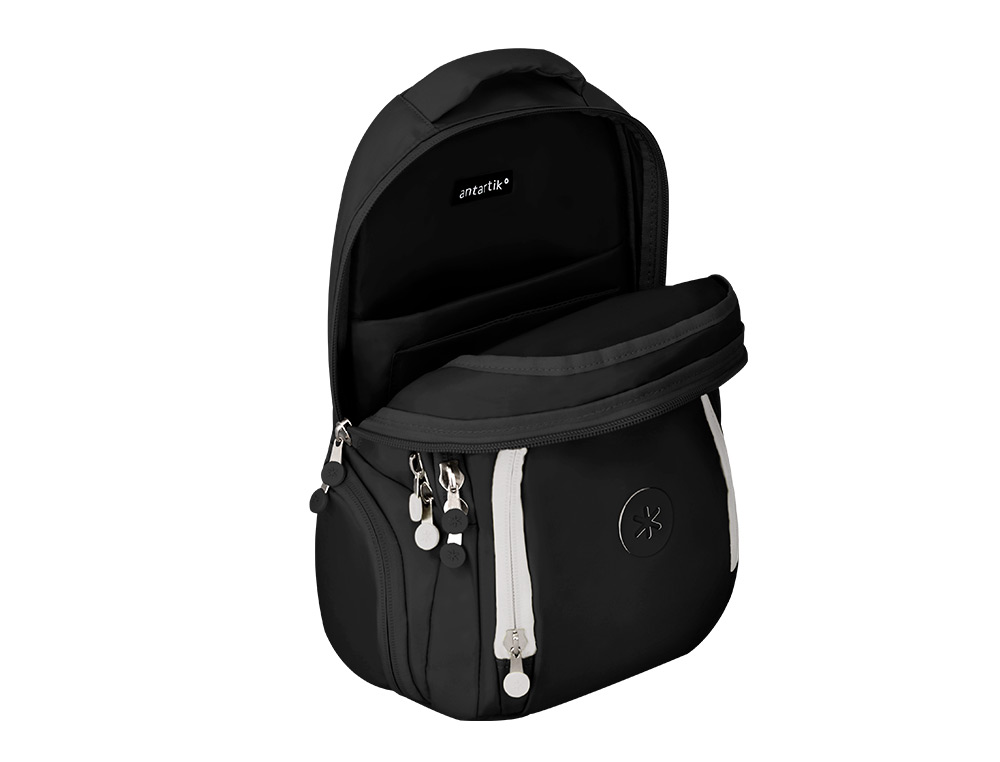 SAC A DOS ANTARTIK 4 COMPARTIMENTS MODELE FUSION   FLEX 19L 450X180X300MM COLORISNOIR
