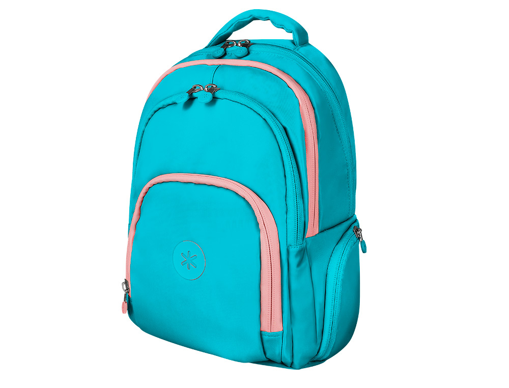 SAC A DOS ANTARTIK 4 COMPARTIMENTS MODELE FUSION   FLEX 19L 450X180X300MM COLORISTURQUOISE