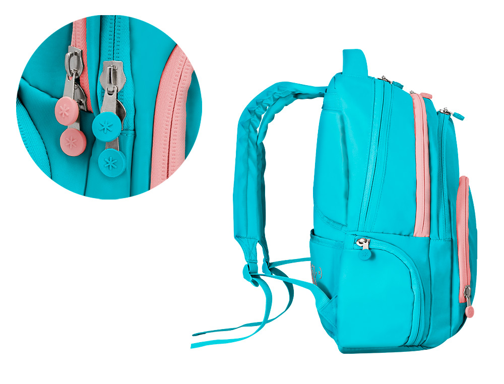 SAC A DOS ANTARTIK 4 COMPARTIMENTS MODELE FUSION   FLEX 19L 450X180X300MM COLORISTURQUOISE