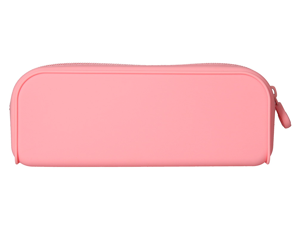 FOURRE-TOUT ANTARTIK RECTANGULAIRE 1 COMPARTIMENT EN SILICONE MODELE PRISMA 185X50X75MM COLORIS ROSE