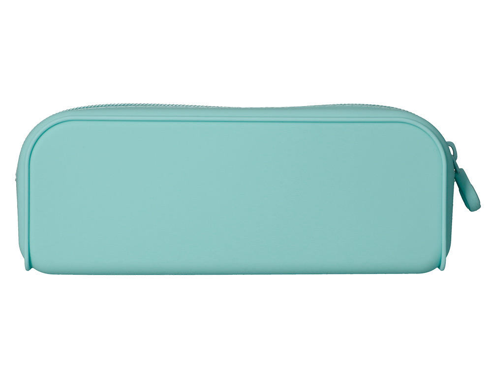 FOURRE-TOUT ANTARTIK RECTANGULAIRE 1 COMPARTIMENT  EN SILICONE MODELE PRISMA     185X50X75MM COLORIS VERT