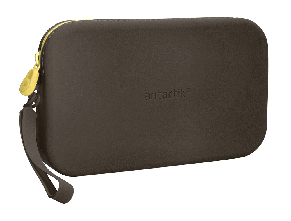 FOURRE-TOUT ANTARTIK PLAT EN SILICONE MODELE TROPICAL DIVE 190X120X25MM COLORIS NOIR