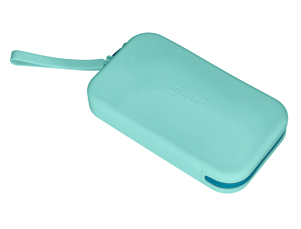 FOURRE-TOUT ANTARTIK PLAT EN SILICONE MODELE TROPICAL DIVE 190X120X25MM COLORIS VERT     MENTHE