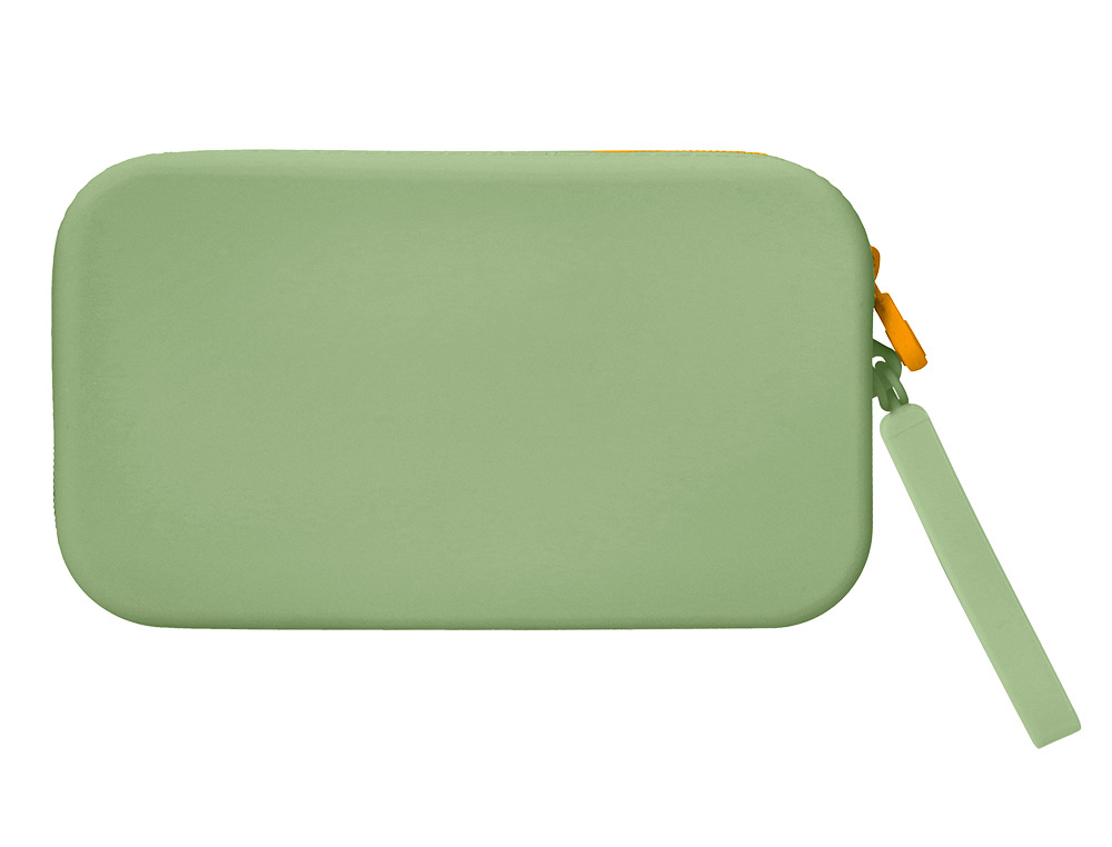 FOURRE-TOUT ANTARTIK PLAT EN SILICONE MODELE TROPICAL DIVE 190X120X25MM COLORIS VERT AMANDE