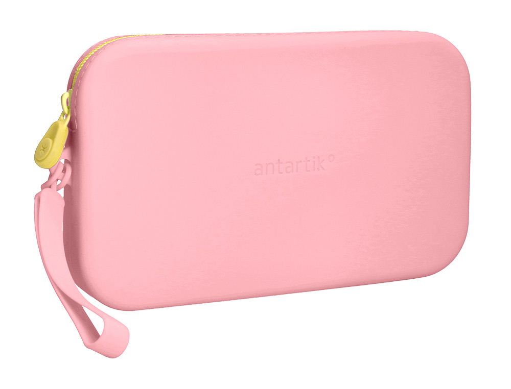 FOURRE-TOUT ANTARTIK PLAT EN SILICONE MODELE TROPICAL DIVE 190X120X25MM COLORIS ROSE