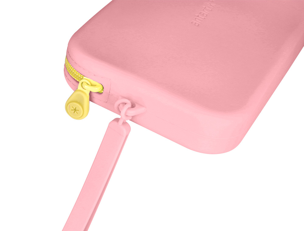 FOURRE-TOUT ANTARTIK PLAT EN SILICONE MODELE TROPICAL DIVE 190X120X25MM COLORIS ROSE