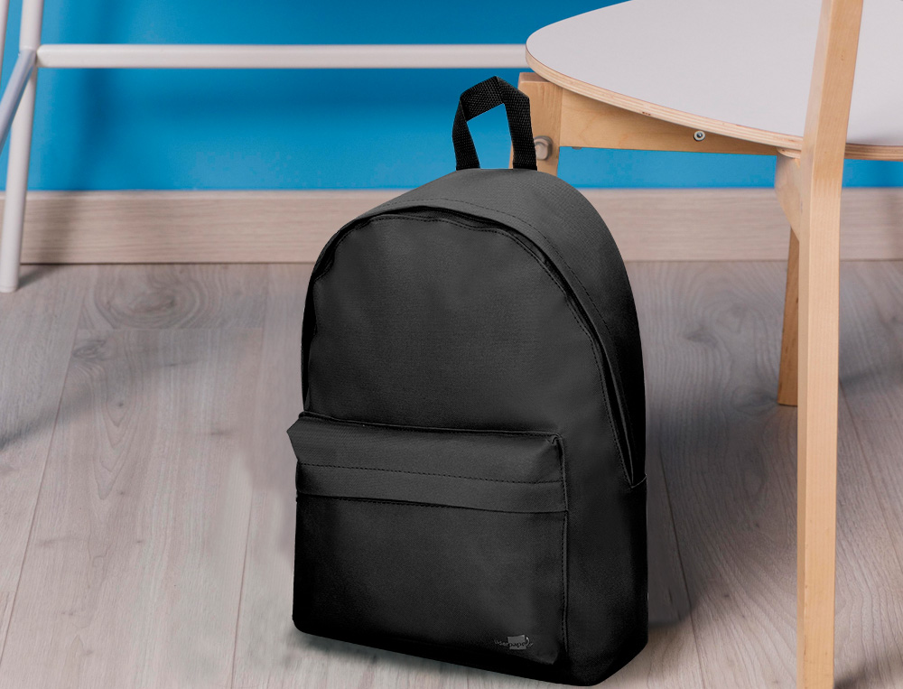 SAC A DOS LIDERPAPEL 1 COMPARTIMENT 40X12,5X30CM     COLORIS NOIR