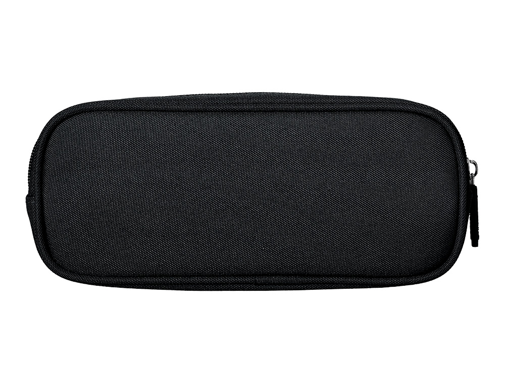 FOURRE-TOUT LIDERPAPEL RECTANGULAIRE COINS ARRONDIS  1 COMPARTIMENT AVEC POCHE     AVANT 21X9CM COLORIS NOIR