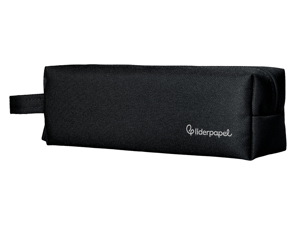 FOURRE-TOUT LIDERPAPEL RECTANGULAIRE 1 COMPARTIMENT 21X7CM COLORIS NOIR