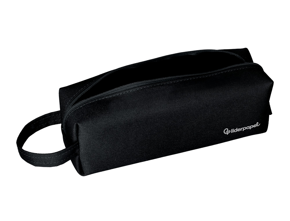 FOURRE-TOUT LIDERPAPEL RECTANGULAIRE 1 COMPARTIMENT 21X7CM COLORIS NOIR