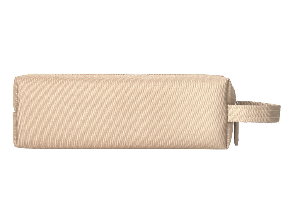 FOURRE-TOUT LIDERPAPEL 1 COMPARTIMENT AVEC ANSE 21X7CM COLORIS BEIGE