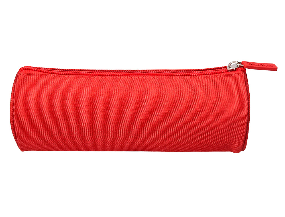 FOURRE-TOUT LIDERPAPEL ROND 21X7CM COLORIS ROUGE