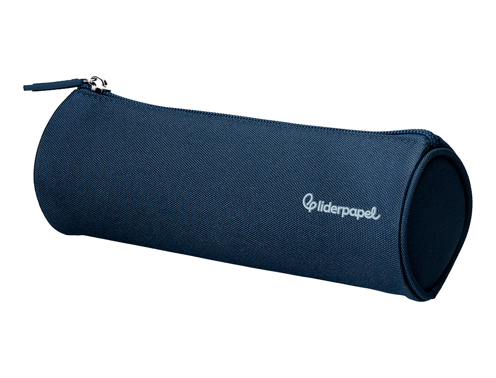FOURRE-TOUT LIDERPAPEL ROND 21X7CM COLORIS BLEU MARINE