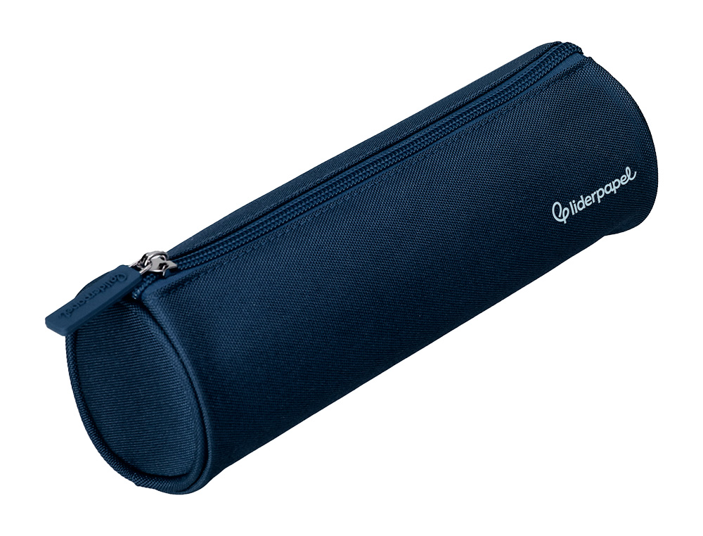 FOURRE-TOUT LIDERPAPEL ROND 21X7CM COLORIS BLEU MARINE