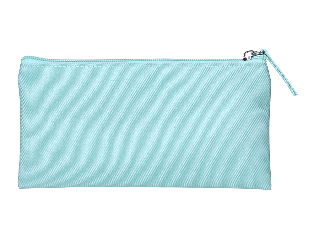 FOURRE-TOUT LIDERPAPEL PLAT 1 COMPARTIMENT 20X10CM COLORIS BLEU CELESTE