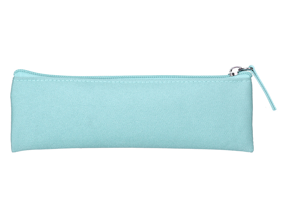 FOURRE-TOUT LIDERPAPEL PLAT MINCE 1 COMPARTIMENT 20X6CM   COLORIS BLEU CELESTE