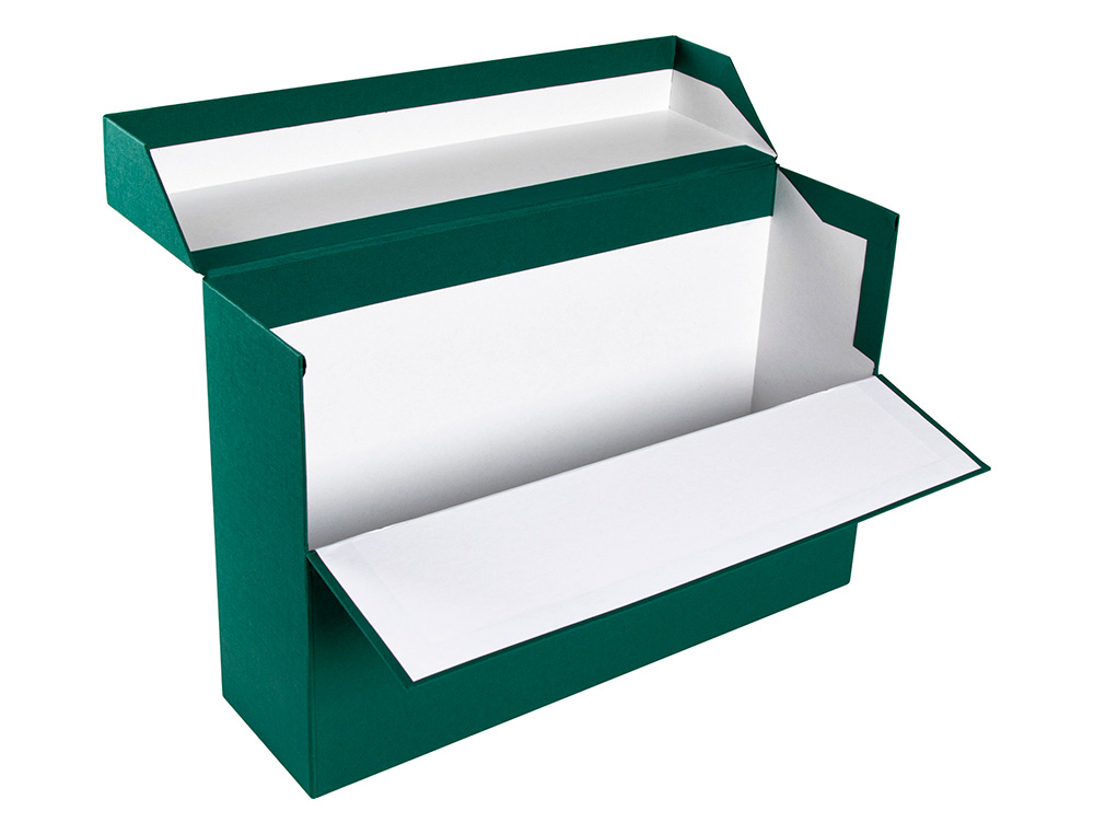 BOITE DE TRANSFERT LIDERPAPEL DOS 118MM 390X118X260MM       COLORIS VERT