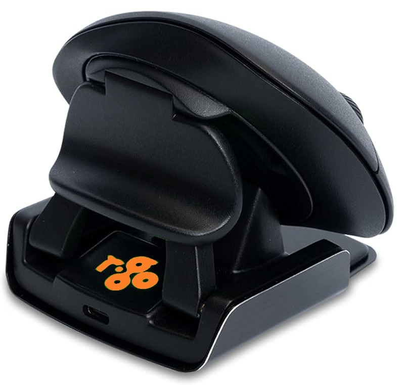 SOURIS ERGONOMIQUE R-GO TWISTER AMBIDEXTRE FIL ET NON FILAIRE PLIABLE COLORIS NOIR