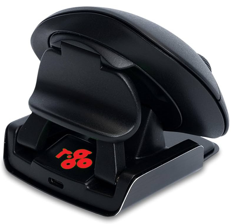 SOURIS ERGONOMIQUE R-GO TWISTER AMBIDEXTRE FIL ET NON FILAIRE PLIABLE COLORIS NOIR