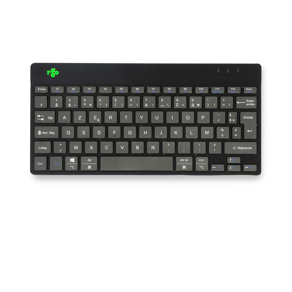 CLAVIER ERGONOMIQUE R-GO COMPACT BREAK NON-FILAIRE     COLORIS NOIR