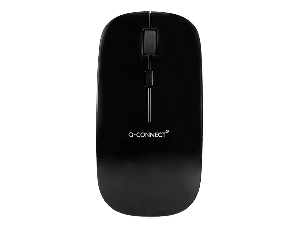 SOURIS Q-CONNECT OPTIQUE SANS FIL SILENCIEUX DPI 800/1200/1600 PILES AAA COLORIS NOIR