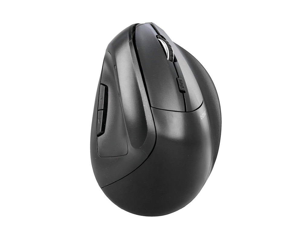 SOURIS Q-CONNECT OPTIQUE SANS FIL ERGONOMIQUE VERTICAL DPI  800/1200/1600 BATTERIE        RECHARGEABLE COLORIS NOIR