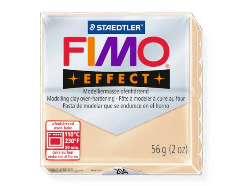 PÂTE À MODELER FIMO SOFT COLORIS SAHARA PAIN 57G