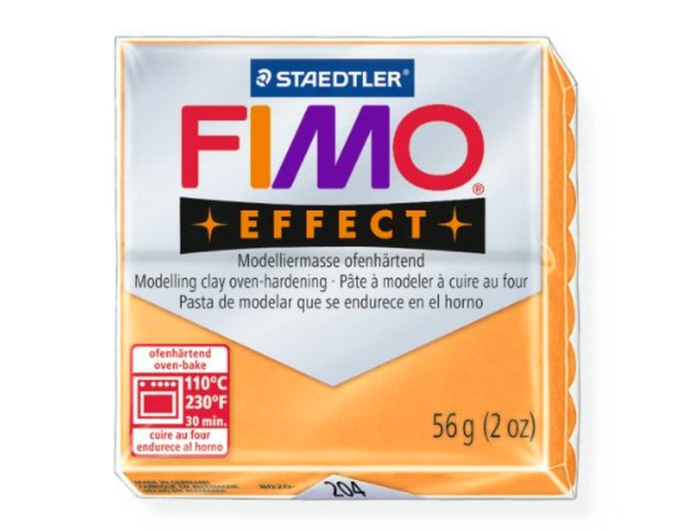 PÂTE À MODELER FIMO SOFT COLORIS COGNAC PAIN 57G