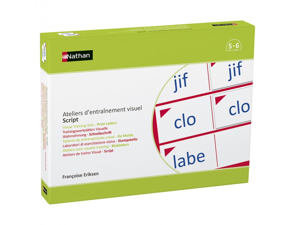 JEU DE LANGAGE ECRIT ENTRAINEMENT VISUEL NATHAN SCRIPT