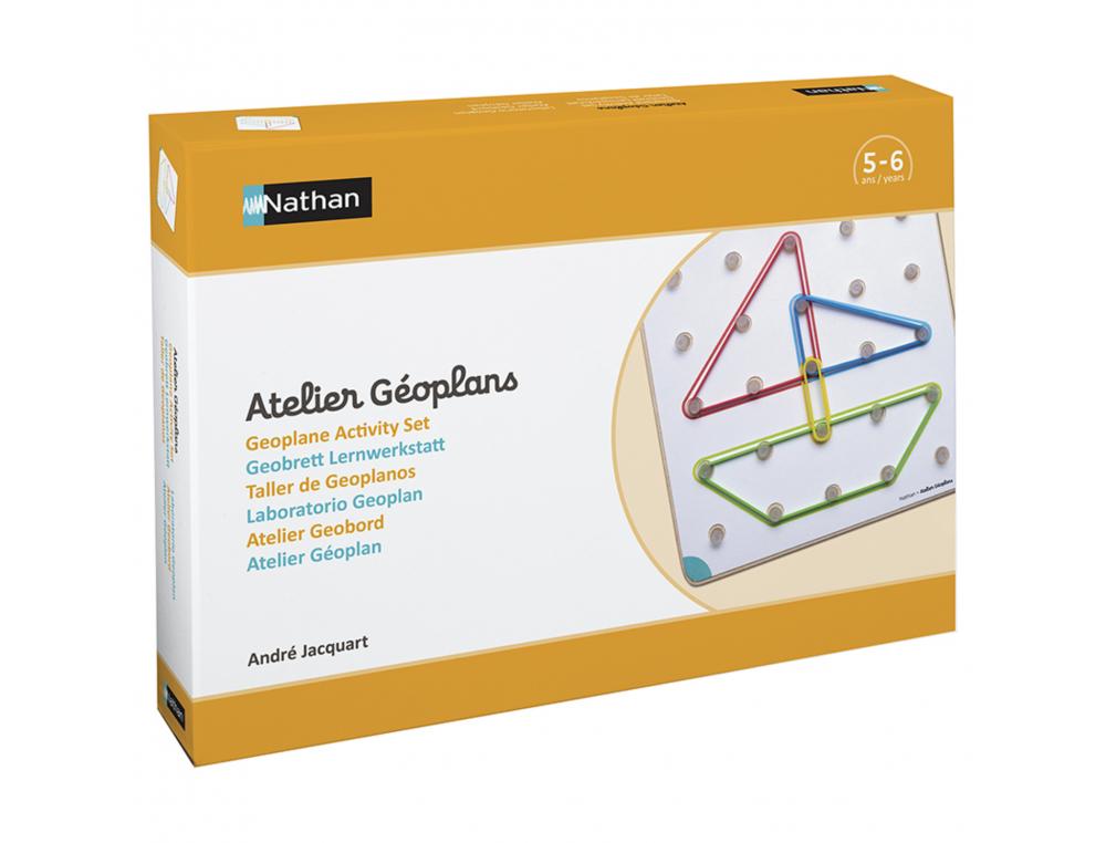 ATELIER GEOPLANS NATHAN APPRENTISSAGE DES FORMES      GEOMETRIQUES SIMPLES