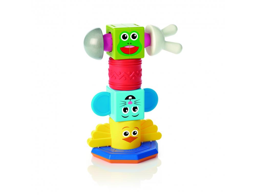 LE TOTEM SMART CONSTRUCTION MAGNETIQUE AVEC FICHES DEFIS  8 PIECES ET 24 FICHES