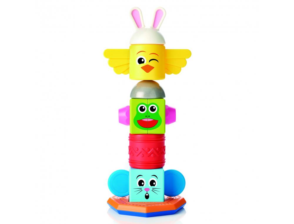 LE TOTEM SMART CONSTRUCTION MAGNETIQUE AVEC FICHES DEFIS  8 PIECES ET 24 FICHES