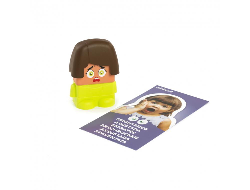 EMOTIBLOCKS PREMIERES EMOTIONS MINILAND 100         COMBINAISONS POSSIBLES        INTERET PEDAGOGIQUE 18 PIECES