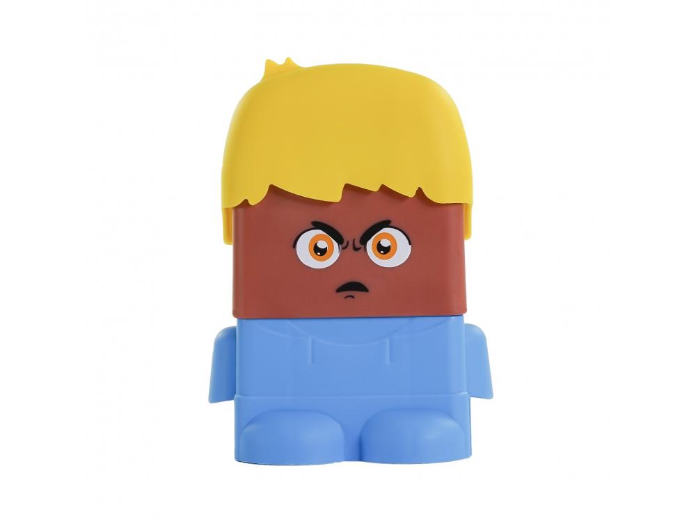 EMOTIBLOCKS PREMIERES EMOTIONS MINILAND 100         COMBINAISONS POSSIBLES        INTERET PEDAGOGIQUE 18 PIECES