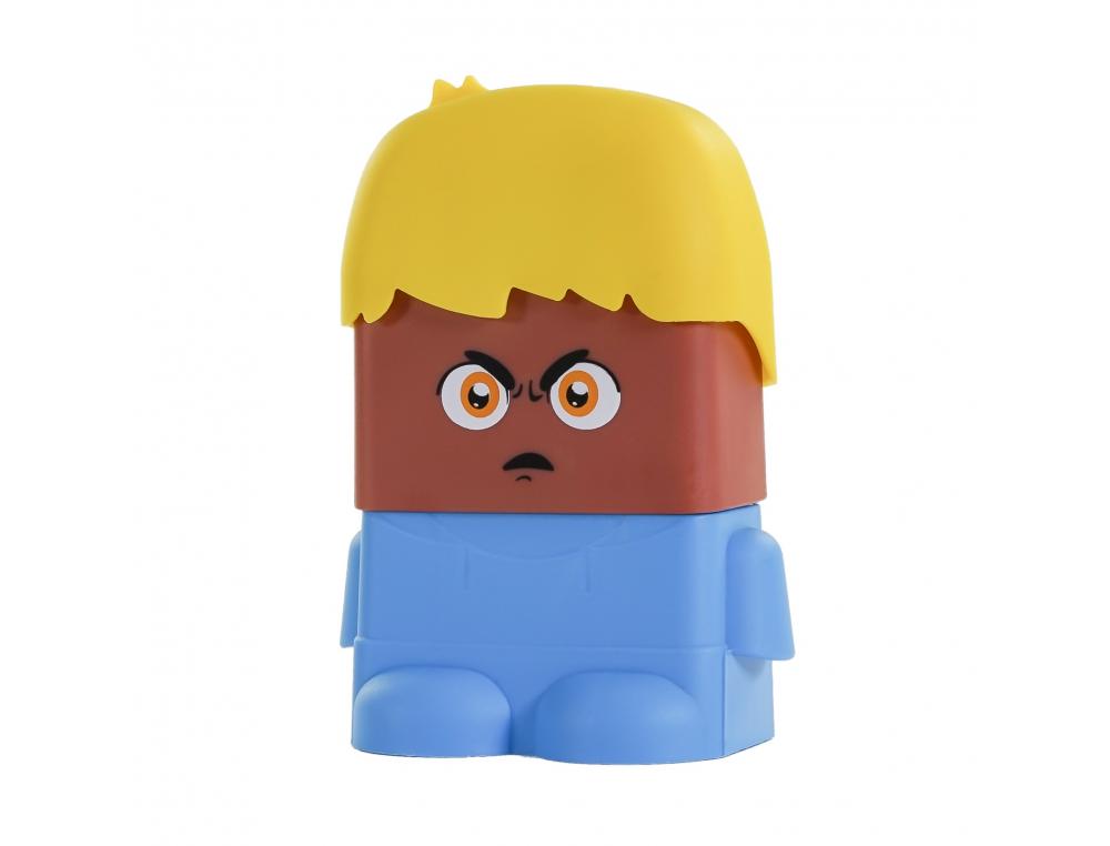 EMOTIBLOCKS PREMIERES EMOTIONS MINILAND 100         COMBINAISONS POSSIBLES        INTERET PEDAGOGIQUE 18 PIECES