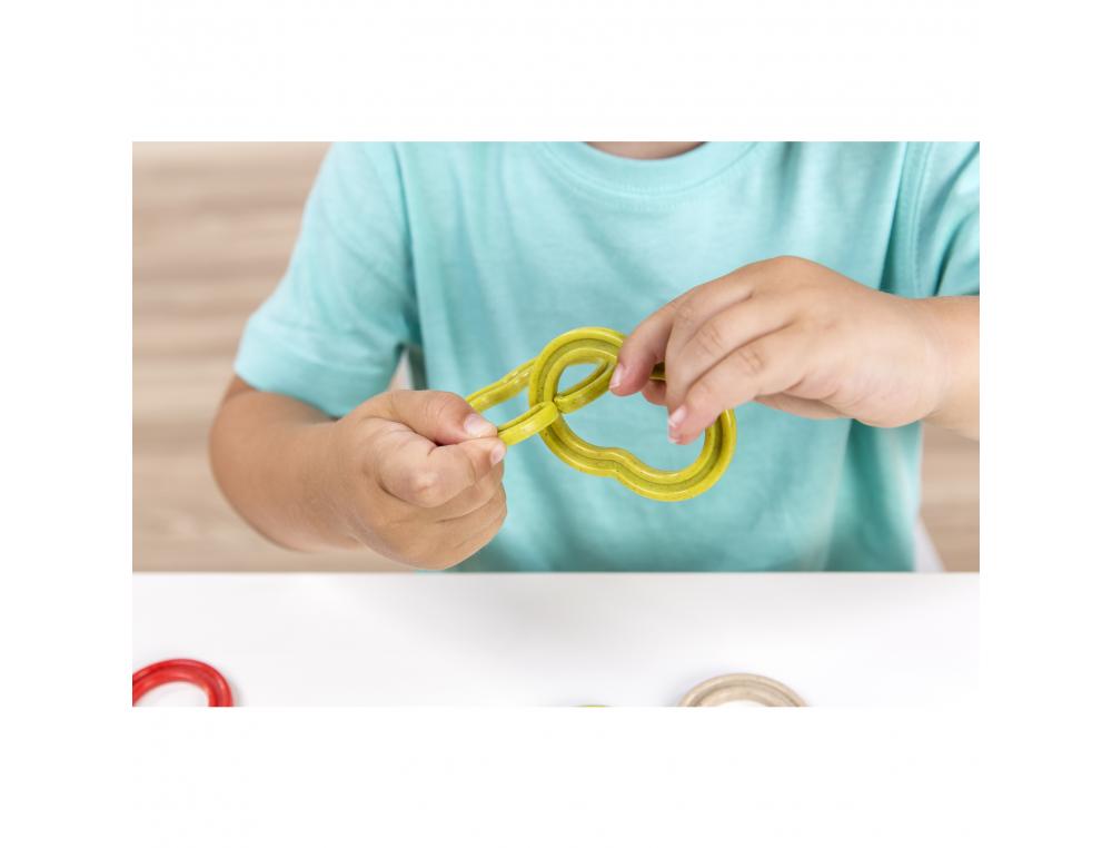 MAXI CHAINONS ECO CONUS MINILAND 5 CM MATIERE         ECOLOGIQUE 48 PIECES