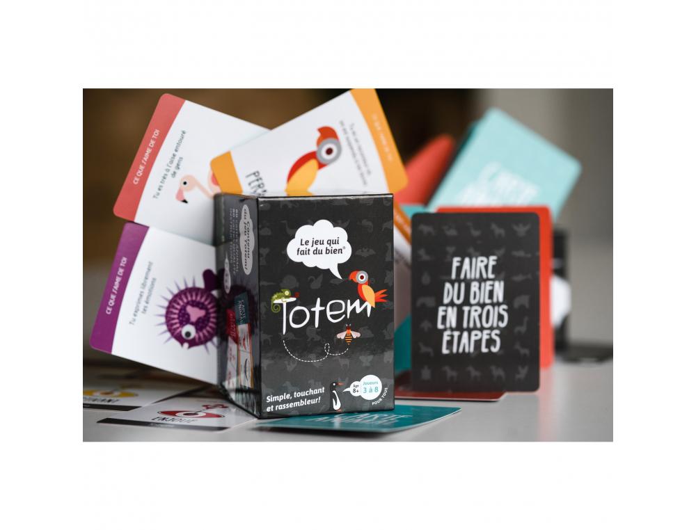 DEVELOPPEMENT SOCIO AFFECTIF TOTEM TOTEM INC ESTIME DE SOI 80 CARTES ANIMAL 80 CARTES QUALITE