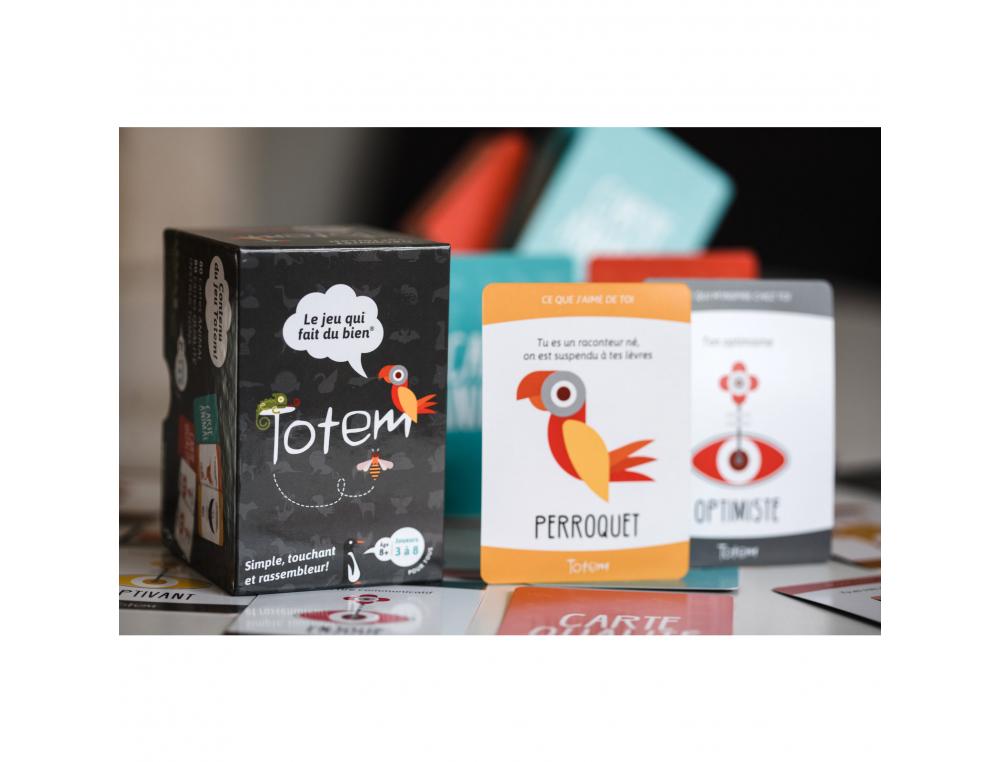 DEVELOPPEMENT SOCIO AFFECTIF TOTEM TOTEM INC ESTIME DE SOI 80 CARTES ANIMAL 80 CARTES QUALITE