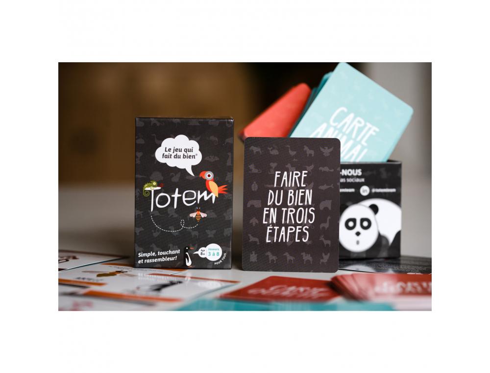 DEVELOPPEMENT SOCIO AFFECTIF TOTEM TOTEM INC ESTIME DE SOI 80 CARTES ANIMAL 80 CARTES QUALITE