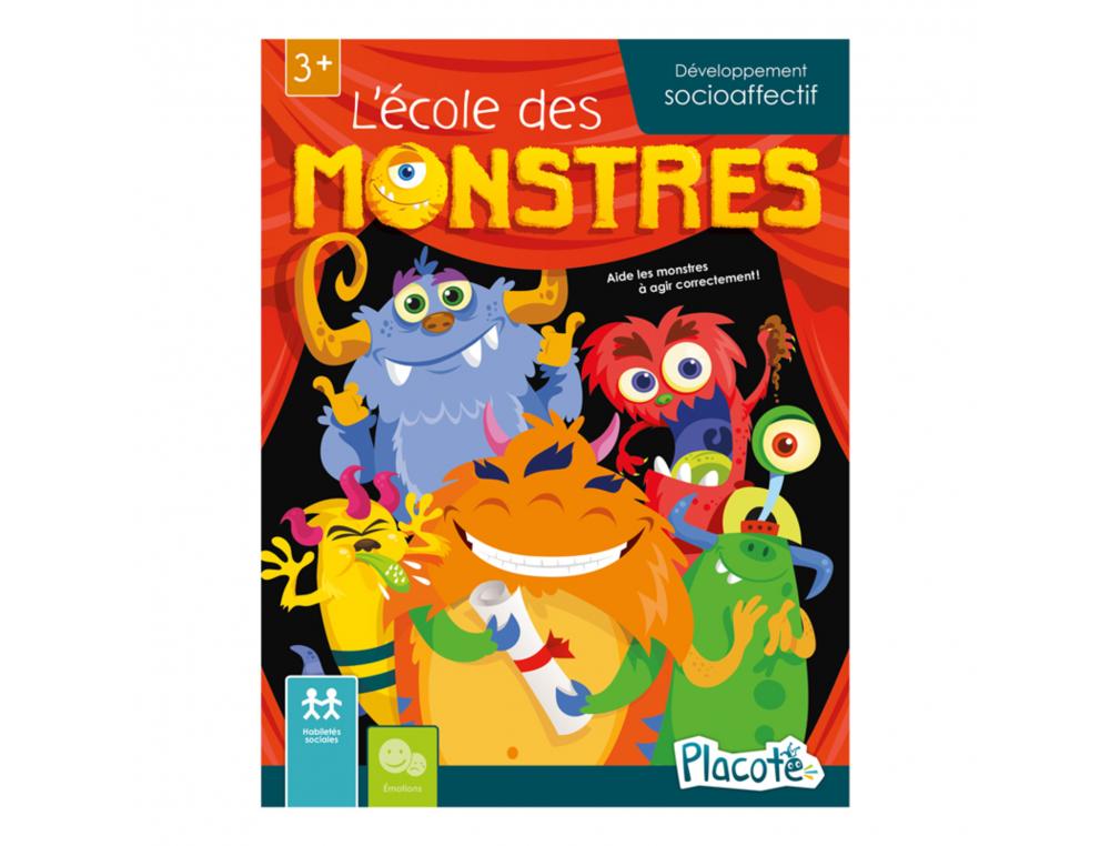 VIVRE ENSEMBLE PLACOTE L ECOLE DES MONSTRES  JEU       LUDIQUE ET EDUCATIF BONS      COMPORTEMENTS ET ACTIONS 2 A