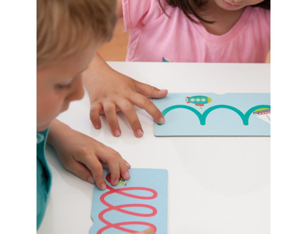 BESOINS SPECIFIQUES MATERIELS PEDAGOGIQUES AKROS FICHES     TACTILES SUR LES NUMEROS ET   PRE ECRITURE 23 FICHES