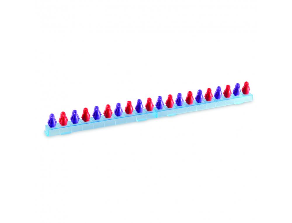 JEUX MATHEMATIQUES LEARNING RESOURCES PINGOUINS SUR LA    GLACE 100 PINGUOINS 10        BARRETTES ET IDEES ACTIVITES