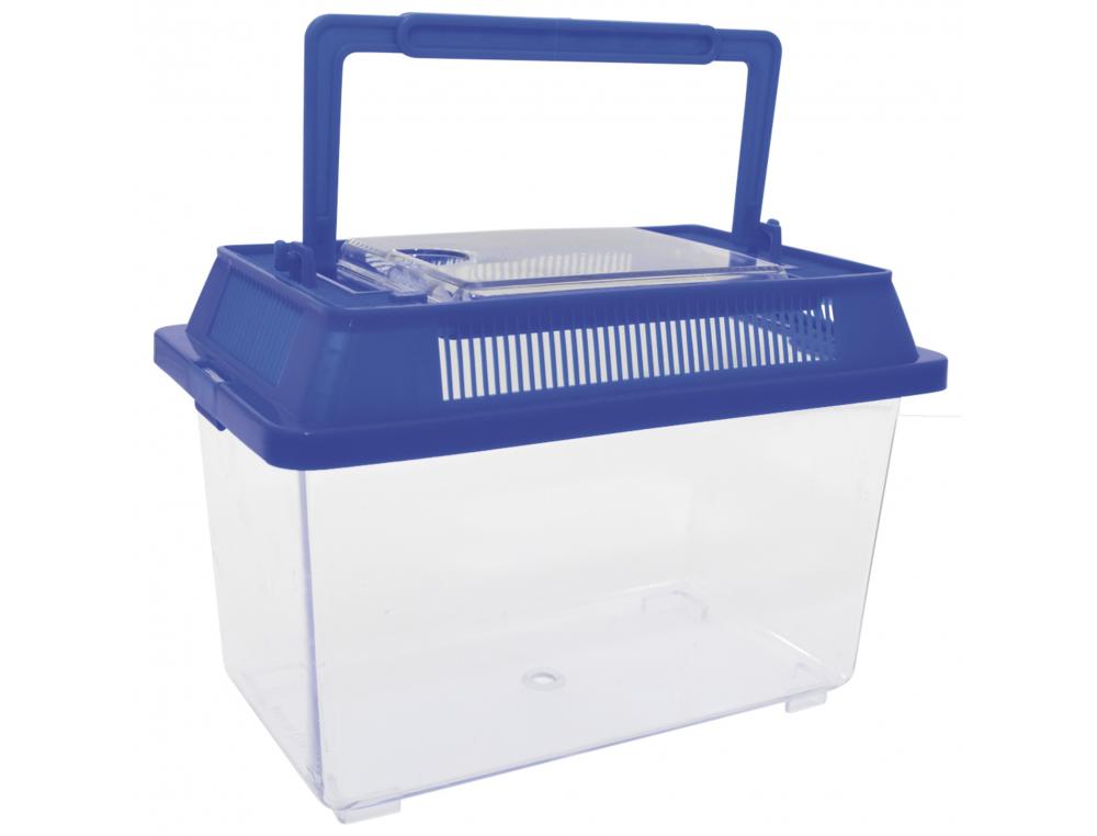 MATERIEL D OBSERVATION EDUPLAY 2 BOITES A INSECTES 2 TAILLES RAINURES D AERAGE ET POIGNEE COLORIS ASSORTIS