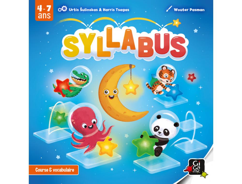 FRANCAIS GIGAMIC SYLLABUS JEU DE COURSE ET DE VOCABULAIRE   49 IMAGES 5 GRILLES 4 PIONS 2 A 4 JOUEURS